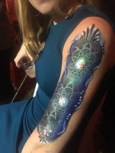 Load image into Gallery viewer, S06 Mandala Sphere Airbrush & Face Paint Stencil