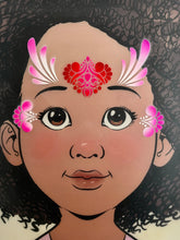 Load image into Gallery viewer, K22 Lace Pendant Mask Stencil