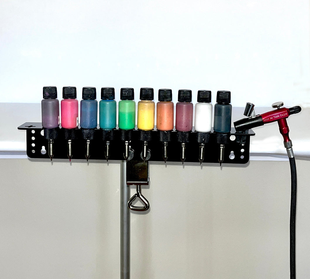 quick color change stand airbrush zero-g 10 color