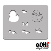 Load image into Gallery viewer, B04 Rubber Ducky Stencil Block
