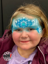 Load image into Gallery viewer, F21 Filigree Brushstroke fACE Airbrush Stencil