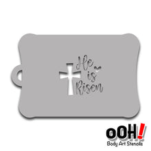 Load image into Gallery viewer, E02 He is Risen Easter Stencil