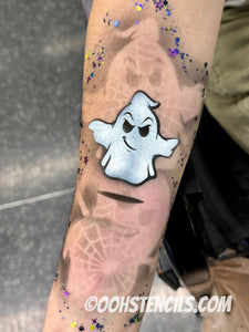 T72 Spooky Ghost Stencil