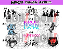 Load image into Gallery viewer, K-Pop Demon Hunter 10-Design Set PLUS Menu - DIGITAL DOWNLOAD