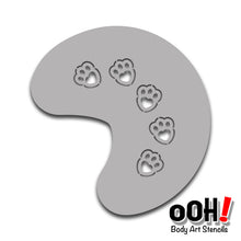 Load image into Gallery viewer, E07 Bunny Foot Wrap Stencil