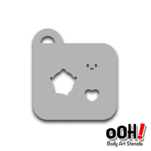 Load image into Gallery viewer, P03 Wishing Star Micro Tattoo Petite Stencil