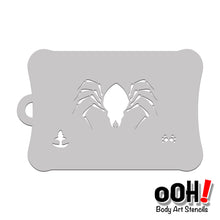 Load image into Gallery viewer, SB21 Scary Spider Tattoo Stencil