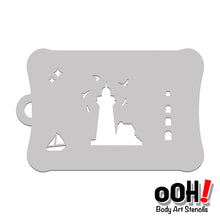 Load image into Gallery viewer, SB39 Lighthouse Stencil