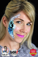 Load image into Gallery viewer, C13 Mermaid Swim Flip Face Paint Stencil