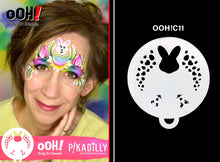 Load image into Gallery viewer, C11 Easter Bunny Flip Face Paint Stencil