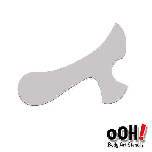 FS01 Freestyle Scary Face Sculpting Stencil