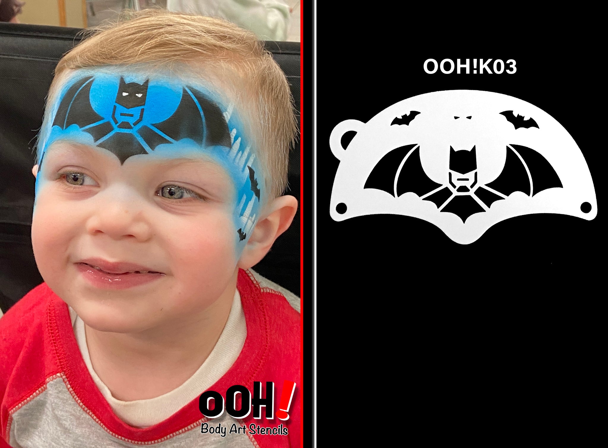 Batman Face Paint Mask