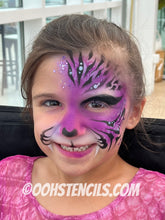 Load image into Gallery viewer, F01 Tiger Marks fACE Airbrush Stencil