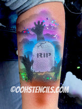 Load image into Gallery viewer, T27 Tombstone Tattoo Stencils